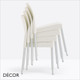1A1 Pedrali - Ice Stackable Dining Chair, Polypropylene - In Designer Colours & Neutral Tones - Décor for Business