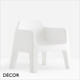 Plus Air Lounge Chair with Armrests & Optional Cushion by Pedrali - Polypropylene - In Designer Colours & Neutral Tones - Décor for Business Plus Air Lounge Chair with Armrests & Optional Cushion by Pedrali - Polypropylene - In Designer Colours & Neutral Tones - Décor for Business