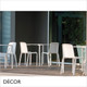 A1 Jump Square Table with a Powder-Coated Frame and a Compact Laminate Top, 3 Sizes - In Designer Neutral Tones - Décor for Business A1 Jump Square Table with a Powder-Coated Frame and a Compact Laminate Top, 3 Sizes - In Designer Neutral Tones - Décor for Business