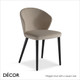 Meggie Dining Chair with a Round or Square Seat