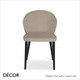 Meggie Dining Chair with a Round or Square Seat