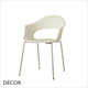 1 A A Lady B Dining Chair - In Satin Brass, Chrome & Black Nickel- In Designer Colours & Neutral Tones - Décor for Business