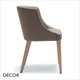 Elias Dining Chair in Designer Fabrics & Eco Leathers - Made for You - Décor for Business