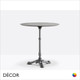 11A1 Pedrali - Bistrot Dining Table Base, Small - Add Round Compact Laminate Tops in a Range of Sizes & Finishes - Décor for Business