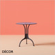 11A1 Pedrali - Venice Dining Table Base - Add Round Compact Laminate Tops in a Range of Sizes & Finishes - Décor for Business