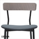 Kat Metal Bar Stool with an Upholstered Seat - In Designer Fabrics & Classic Eco Leathers - Made for You - Décor for Business