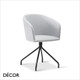 11 Claire Tub Dining Chair in Designer Fabrics & Eco Leathers with a Fixed Star Metal Base- Made for You - Décor for Business 11 Claire Tub Dining Chair in Designer Fabrics & Eco Leathers with a Fixed Star Metal Base- Made for You - Décor for Business