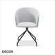 11 Claire Tub Dining Chair in Designer Fabrics & Eco Leathers with a Fixed Star Metal Base- Made for You - Décor for Business 11 Claire Tub Dining Chair in Designer Fabrics & Eco Leathers with a Fixed Star Metal Base- Made for You - Décor for Business