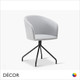 11 Claire Tub Dining Chair in Designer Fabrics & Eco Leathers with a Fixed Star Metal Base- Made for You - Décor for Business 11 Claire Tub Dining Chair in Designer Fabrics & Eco Leathers with a Fixed Star Metal Base- Made for You - Décor for Business