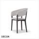 1 Velia Dining Chair in Designer Fabrics & Eco Leathers - Made for You - Décor for Home