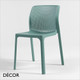 1A1 Net Stackable Café Chair, Polypropylene - In Designer Colours & Neutral Tones - Décor for Business