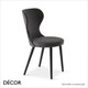 Sati Dining Chair with a Round or Square Seat in Designer Fabrics & Classic Eco Leathers - Made for You - Décor for ABusiness Sati Dining Chair with a Round or Square Seat in Designer Fabrics & Classic Eco Leathers - Made for You - Décor for ABusiness