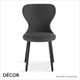 Sati Dining Chair with a Round or Square Seat in Designer Fabrics & Classic Eco Leathers - Made for You - Décor for ABusiness Sati Dining Chair with a Round or Square Seat in Designer Fabrics & Classic Eco Leathers - Made for You - Décor for ABusiness
