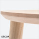 1A1 Pedrali - Babila Low Stool, Solid Ash - In Designer Colours & Neutral Tones - Décor for Home & Business