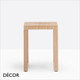 Pedrali - Brera Low Stool, Oak - Décor for Home & Business