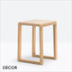 Pedrali - Brera Low Stool, Oak - Décor for Home & Business