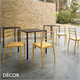 1 A C Prisma Stackable Dining Chair, Technopolymer - In Designer Colours & Neutral Tones - Décor for Business