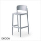 11 Abuela Stackable Bar Stool, Technopolymer, Bar & Counter Height - In Designer Colours & Neutral Tones - Décor for Business 11 Abuela Stackable Bar Stool, Technopolymer, Bar & Counter Height - In Designer Colours & Neutral Tones - Décor for Business