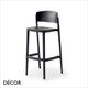 11 Abuela Stackable Bar Stool, Technopolymer, Bar & Counter Height - In Designer Colours & Neutral Tones - Décor for Business 11 Abuela Stackable Bar Stool, Technopolymer, Bar & Counter Height - In Designer Colours & Neutral Tones - Décor for Business