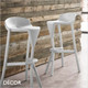 1A1 Shiver Stackable Bar Stool, Technopolymer - In Designer Neutral Tones - Décor for Business