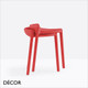 Pedrali - Happy Stackable Low Stool - In Designer Colours & Neutral Tones - Décor for Business