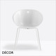 11 Pedrali - Gliss Dining Chair, Technopolymer - In Designer Colours & Neutral Tones - Décor for Business