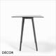 11 Format Rectangular Poseur Table, 4 Sizes - In Designer Neutral Tones - Décor for Business 11 Format Rectangular Poseur Table, 4 Sizes - In Designer Neutral Tones - Décor for Business