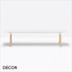Pedrali - Arki Rectangular Bench in Black or White with Solid Oak Legs and a Solid Laminate Seat - Décor for Business Pedrali - Arki Rectangular Bench in Black or White with Solid Oak Legs and a Solid Laminate Seat - Décor for Business