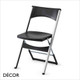 Compact Folding Dining Chair with an Aluminium Frame - In Designer Colours & Neutral Tones - Décor for Business