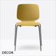 111 Pedrali - Babila Dining Chair, Technopolymer - In Designer Colours & Neutral Tones - Décor for Business