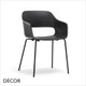 1 A A Pedrali - Babila Dining Chair with Armrests, Polypropylene - In Designer Colours & Neutral Tones - Décor for Business