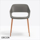 1 A A Pedrali -Babila Dining Chair with Armrests, Polypropylene - In Designer Colours & Neutral Tones - Décor for Business