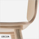 Pedrali - Babila Dining Chair with a Veneered Ash Shell & Solid Ash Frame - In Neutral Tones - Décor for Home & Business
