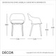 11A1 Pedrali - Babila Dining Chair with Armrests and Solid Ash Legs, Polypropylene - In Designer Colours & Neutral Tones - Décor for Business 11A1 Pedrali - Babila Dining Chair with Armrests and Solid Ash Legs, Polypropylene - In Designer Colours & Neutral Tones - Décor for Business