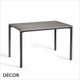 11  Pareo Rectangular Dining Table with Laminate Top, 5 Sizes - In Designer Neutral Tones - Décor for Business