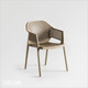 11 Minush Stackable Dining Chair, Technopolymer - In Designer Colours & Neutral Tones - Décor for Business