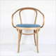 1 Antibes Dining Chair with Armrests and a Seat Pad with a Double Hoop Backrest - In Designer Fabrics & Wood Finishes - Décor for Business 1 Antibes Dining Chair with Armrests and a Seat Pad with a Double Hoop Backrest - In Designer Fabrics & Wood Finishes - Décor for Business