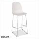 11 G Strati Be Green Bar Stool with an Eco Polypropylene Shell and a Sleigh Frame - In Designer Colours & Neutral Tones - Décor for Business