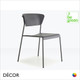 111 Lisa Be Green Dining Chair with a Coated-Frame - In Designer Colours & Neutral Tones - Décor for Business 111 Lisa Be Green Dining Chair with a Coated-Frame - In Designer Colours & Neutral Tones - Décor for Business