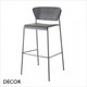 111 Lisa Be Green Bar Stool with a Coated Frame, Bar & Counter Heights - In Designer Colours & Neutral Tones - Décor for Business