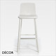 11 Décor Select - Tablet Bar Stool in Natural or Stained Ash, Bar and Counter Heights - In Designer Wood Stain Colours - Décor Business