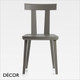 1 A Décor Select - Milano Dining Chair in Natural or Stained Ash - In Designer Colours and Wood Finishes - Décor for Business