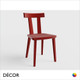 1 A Décor Select - Milano Dining Chair in Natural or Stained Ash - In Designer Colours and Wood Finishes - Décor for Business