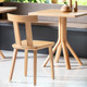 1 A Décor Select - Milano Dining Chair in Natural or Stained Ash - In Designer Colours and Wood Finishes - Décor for Business