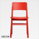 Décor Select - Pop Dining Chair  in Natural or Stained Ash - In Designer Colours and Wood Finishes - Décor for Business