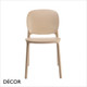 1 A  Hug Be Green Stackable Dining Chair, Recycled Technopolymer - In Designer Colours & Neutral Tones - Décor for Business