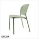 1 A  Hug Be Green Stackable Dining Chair, Recycled Technopolymer - In Designer Colours & Neutral Tones - Décor for Business