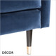 11A1 Franco Armchair with Square Arms and Backrest and Brass Capped Feet - In Designer Velvet & Vintage Eco Leather - Made for You - Décor for Business 11A1 Franco Armchair with Square Arms and Backrest and Brass Capped Feet - In Designer Velvet & Vintage Eco Leather - Made for You - Décor for Business