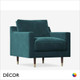11A1 Franco Armchair with Square Arms and Backrest and Brass Capped Feet - In Designer Velvet & Vintage Eco Leather - Made for You - Décor for Business 11A1 Franco Armchair with Square Arms and Backrest and Brass Capped Feet - In Designer Velvet & Vintage Eco Leather - Made for You - Décor for Business