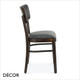 11 Brussels Studded Dining Chair with an Upholstered Seat and Backrest - In Designer Fabrics & Wood Finishes - Décor for Business 11 Brussels Studded Dining Chair with an Upholstered Seat and Backrest - In Designer Fabrics & Wood Finishes - Décor for Business